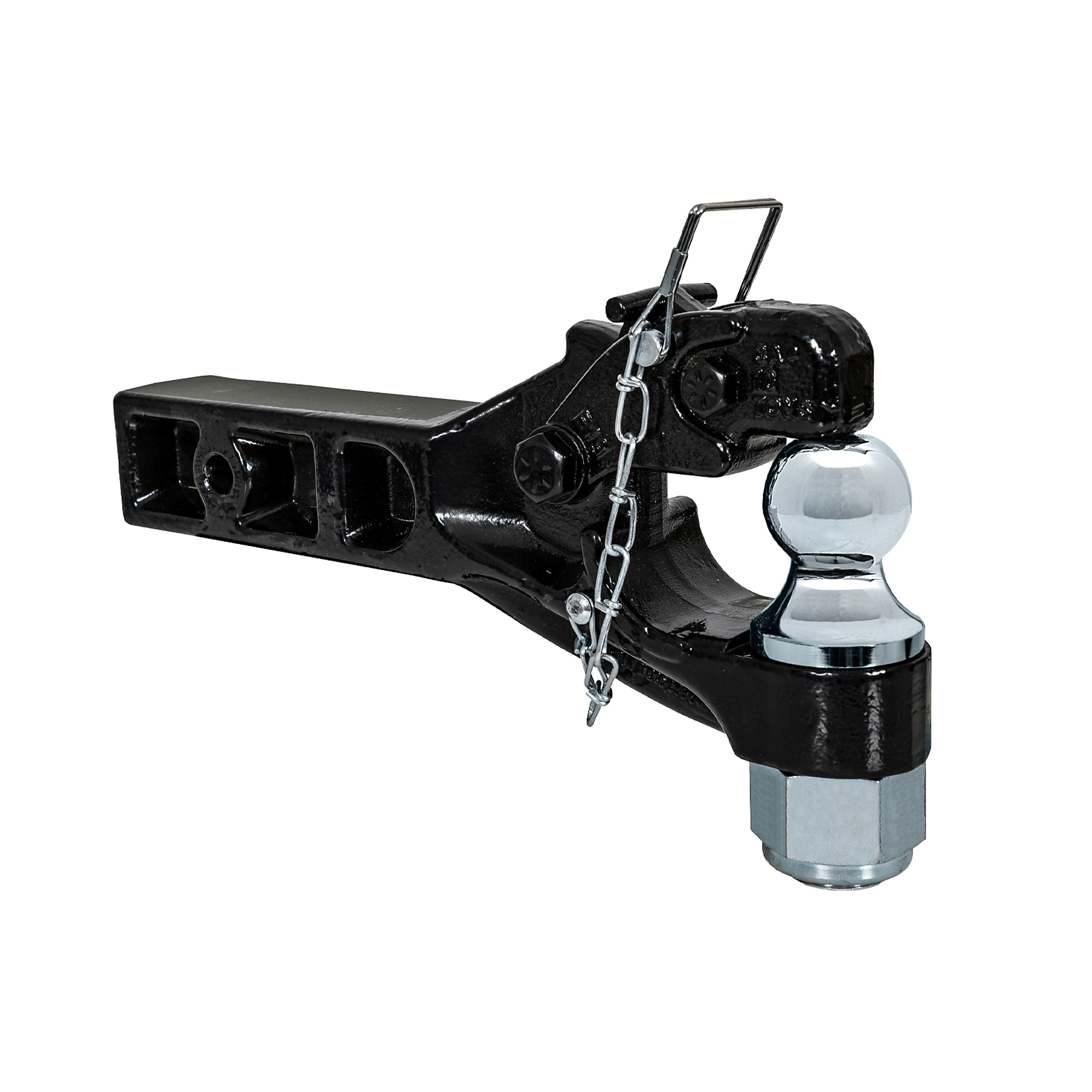 Buyers Products, 10 Ton Combination Hitch,2-1/2in Receiver,2in Ball ,Model# RM102000
